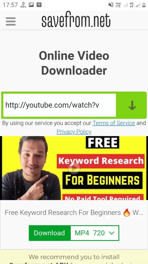 youtube se video download kre step by step