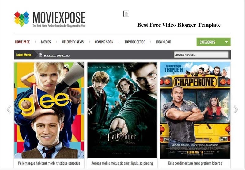 moviexpose blogger template