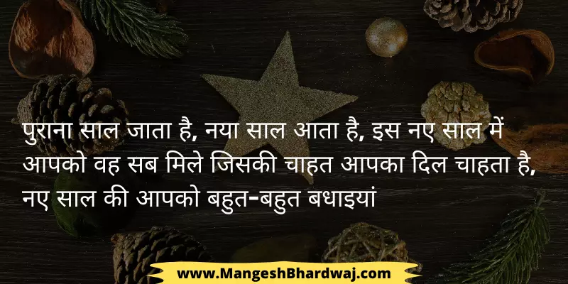happy new year wishes hindi