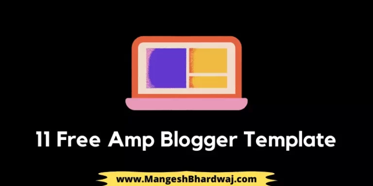 amp blogger templates
