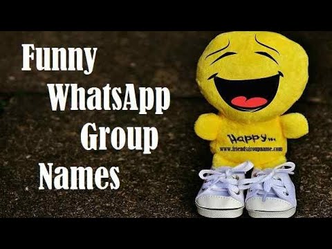 funny group names